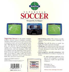 Superstar Soccer - Box - Back Image