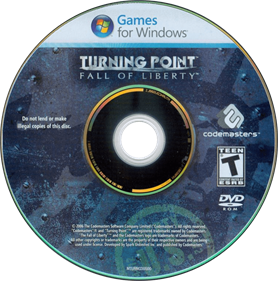 Turning Point: Fall of Liberty - Disc Image