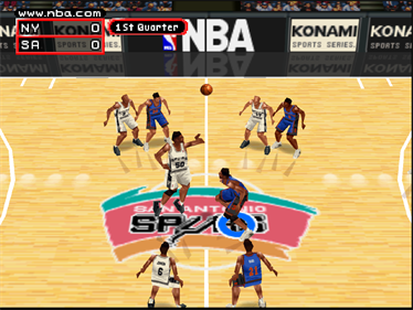 NBA in the Zone 2000 - Screenshot - Gameplay Image