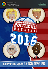 The Political Machine 2016 - Fanart - Box - Front Image