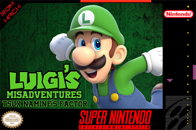 Luigi's Misadventures: Tsux Namine's Factor - Fanart - Box - Front Image