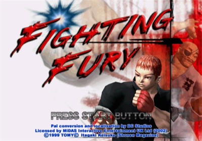 Fighting Fury - Screenshot - Game Title Image
