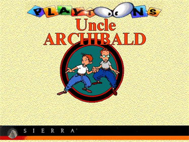 Playtoons 1: Uncle Archibald - Screenshot - Game Title Image
