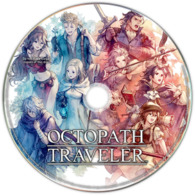 Octopath Traveler - Fanart - Disc Image