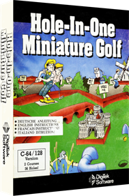 Hole-in-One Miniature Golf - Box - 3D Image