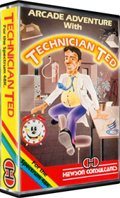 Technician Ted - Box - 3D Image