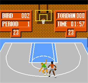 Jordan vs Bird: One on One - Screenshot - Gameplay Image