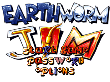 Earthworm Jim - Screenshot - Game Title Image