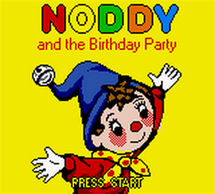 Noddy and the Birthday Party - Screenshot - Game Title Image