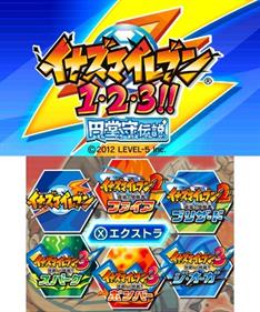 Inazuma Eleven 1-2-3!! Endou Mamoru Densetsu - Screenshot - Game Select Image