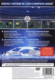 UEFA Champions League 2006-2007 - Box - Back Image