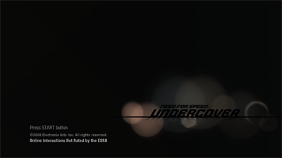 Need for Speed: Undercover - Screenshot - Game Title Image