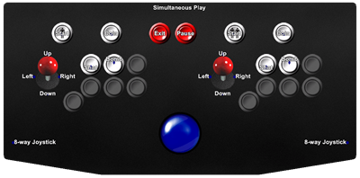 Pollux - Arcade - Controls Information Image
