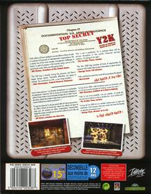 Y2K: The Game - Box - Back Image