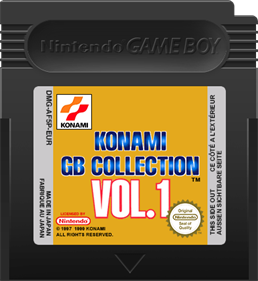 Konami GB Collection: Vol.1 - Fanart - Cart - Front Image
