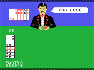 Ken Uston Blackjack/Poker - Screenshot - Gameplay Image