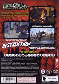 Godzilla: Unleashed - Box - Back Image