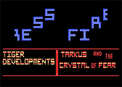 Tarkus and the Crystal of Fear - Screenshot - Game Title Image