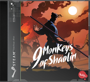 9 Monkeys of Shaolin - Fanart - Box - Front Image