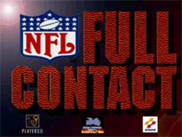 NFL Full Contact - Screenshot - Game Title Image