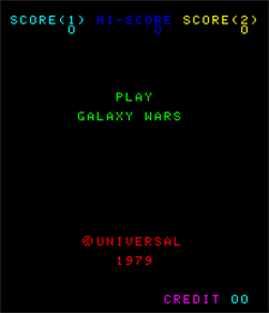 Galaxy Wars - Screenshot - Game Title Image
