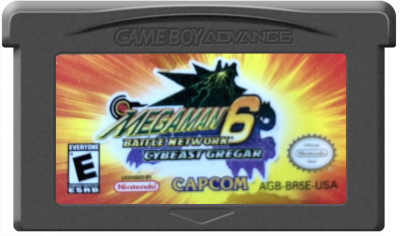 Mega Man Battle Network 6: Cybeast Gregar - Cart - Front Image