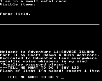 Savage Island: Part Two - Screenshot - Gameplay Image