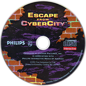 Escape from Cyber City - Disc Image