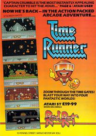 Time Runner - Advertisement Flyer - Front Image