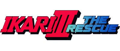 Ikari III: The Rescue - Clear Logo Image