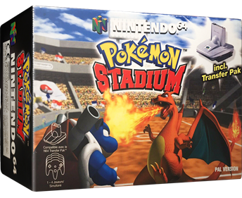 Pokémon Stadium - Box - 3D Image