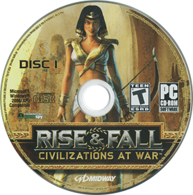 Rise & Fall: Civilizations at War - Disc Image