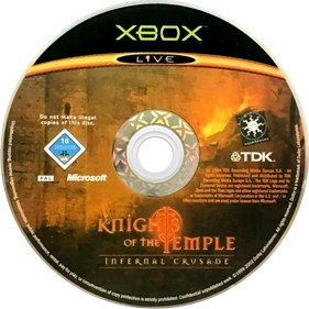 Knights of the Temple: Infernal Crusade  - Disc Image