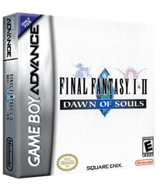 Final Fantasy I & II: Dawn of Souls - Box - 3D Image