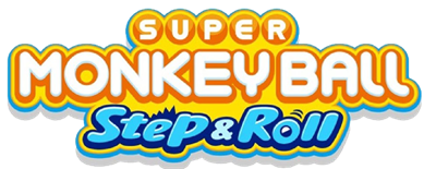 Super Monkey Ball: Step & Roll - Clear Logo Image