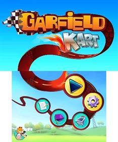 Garfield Kart - Screenshot - Game Title Image