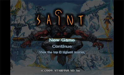 Saint - Screenshot - Game Title Image
