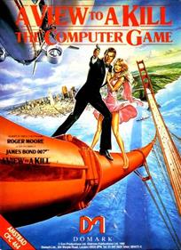 A View to a Kill: The Computer Game - Box - Front Image