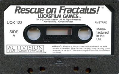 Rescue on Fractalus! - Cart - Front Image