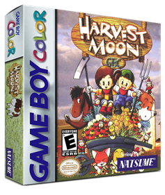 Harvest Moon GBC - Box - 3D Image