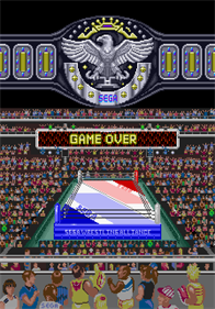 Wrestle War - Screenshot - Game Over Image