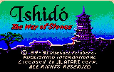 Ishido: The Way of Stones - Screenshot - Game Title