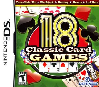 18 Classic Card Games - Box - Front Image