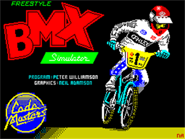 BMX Freestyle  - Screenshot - Game Title Image