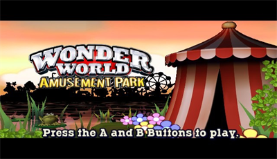 Wonder World Amusement Park - Screenshot - Game Title Image
