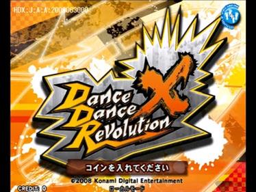 DanceDanceRevolution X - Screenshot - Game Title Image