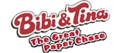 Bibi & Tina: The Great Paper Chase - Clear Logo Image