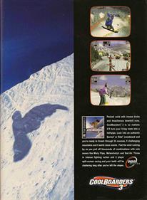 Cool Boarders 3 - Advertisement Flyer - Back Image