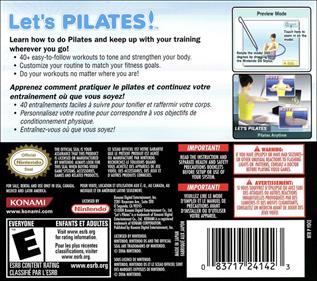 Let's Pilates! - Box - Back Image