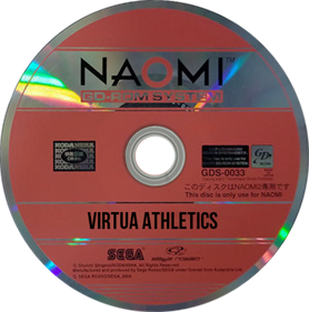 Virtua Athletics - Disc Image